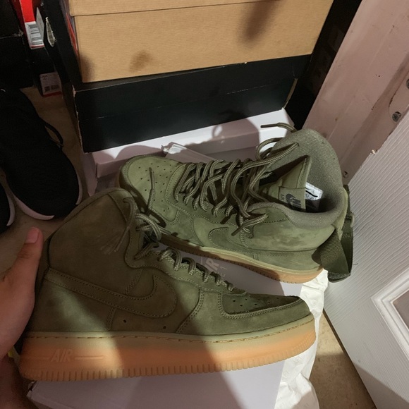 nike air force 1 high wb olive